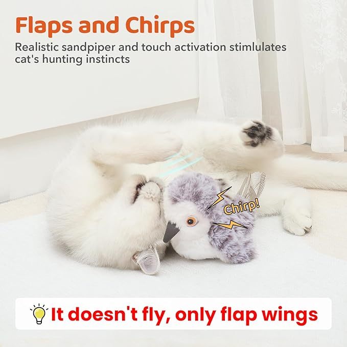 Cat Toys Flapping Bird