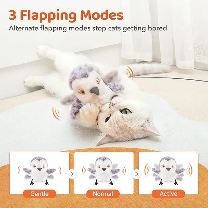 Cat Toys Flapping Bird